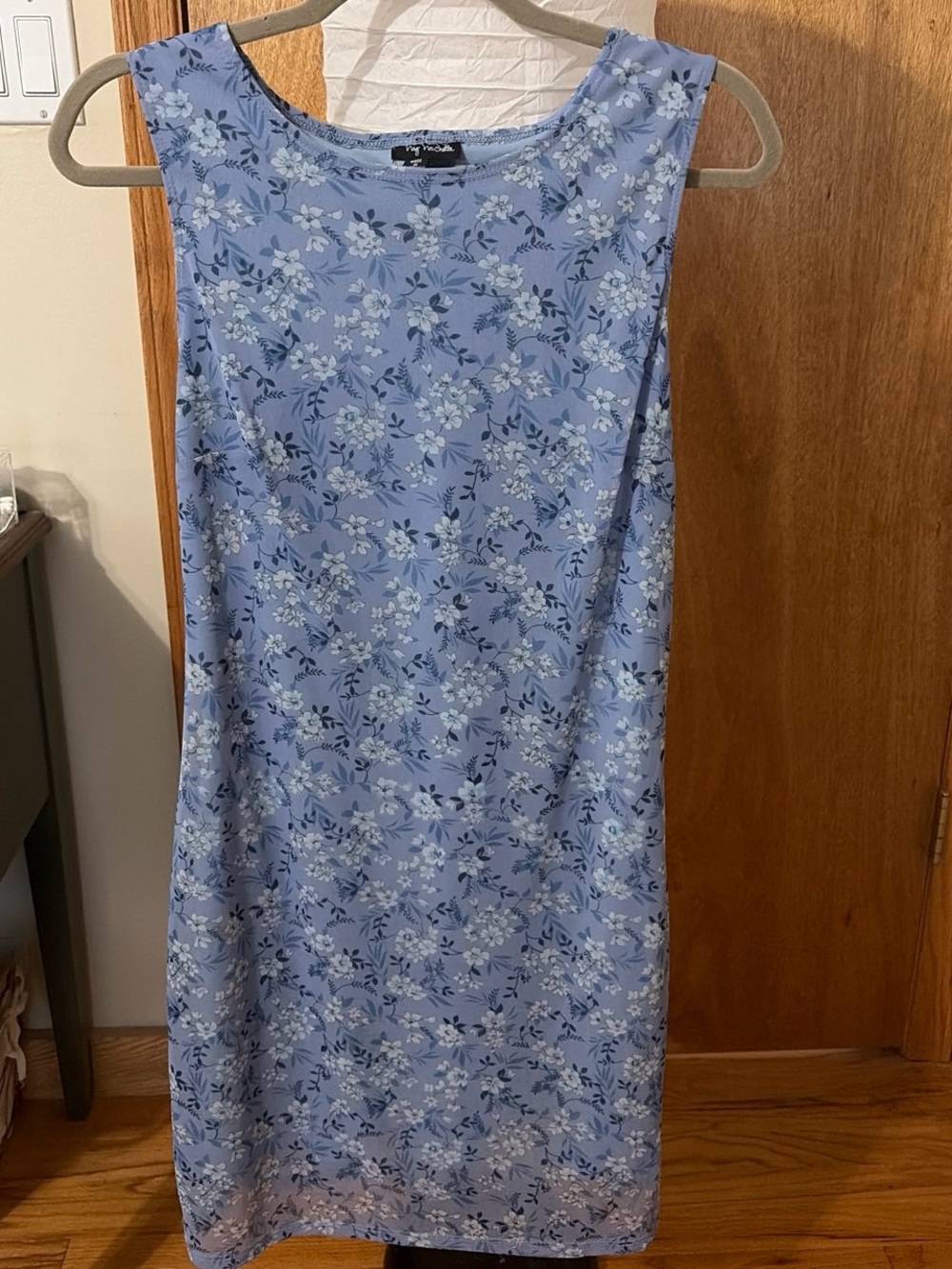 Light Blue Floral Dress